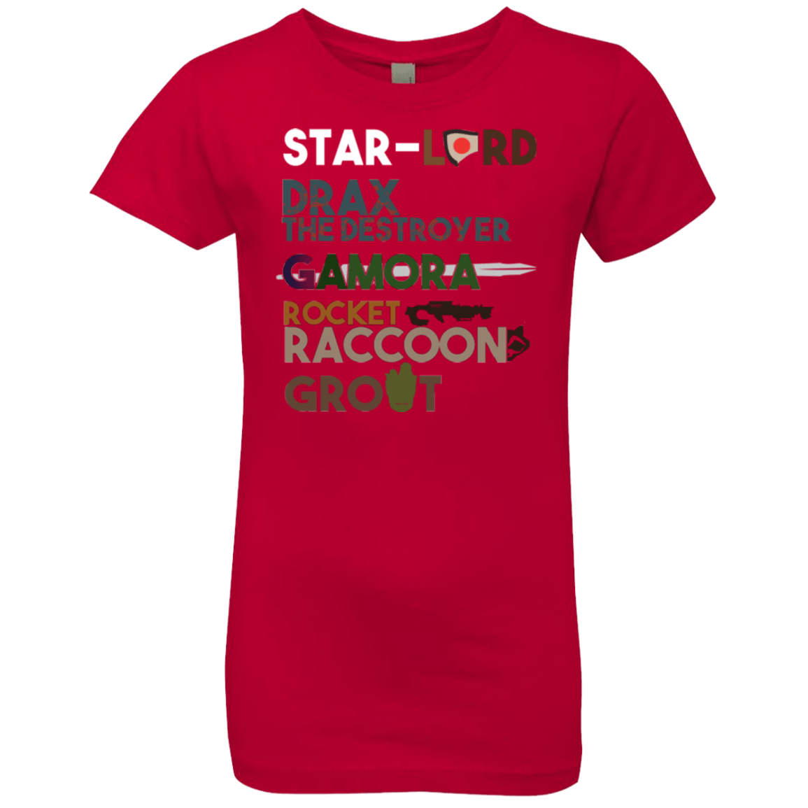 T-Shirts Red / YXS GOTG Hel Girls Premium T-Shirt