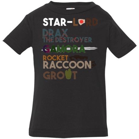 T-Shirts Black / 6 Months GOTG Hel Infant Premium T-Shirt