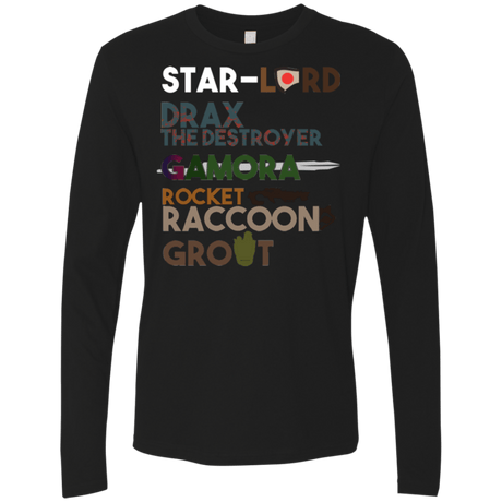 T-Shirts Black / Small GOTG Hel Men's Premium Long Sleeve