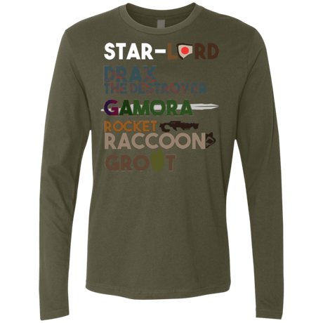 T-Shirts Military Green / Small GOTG Hel Men's Premium Long Sleeve