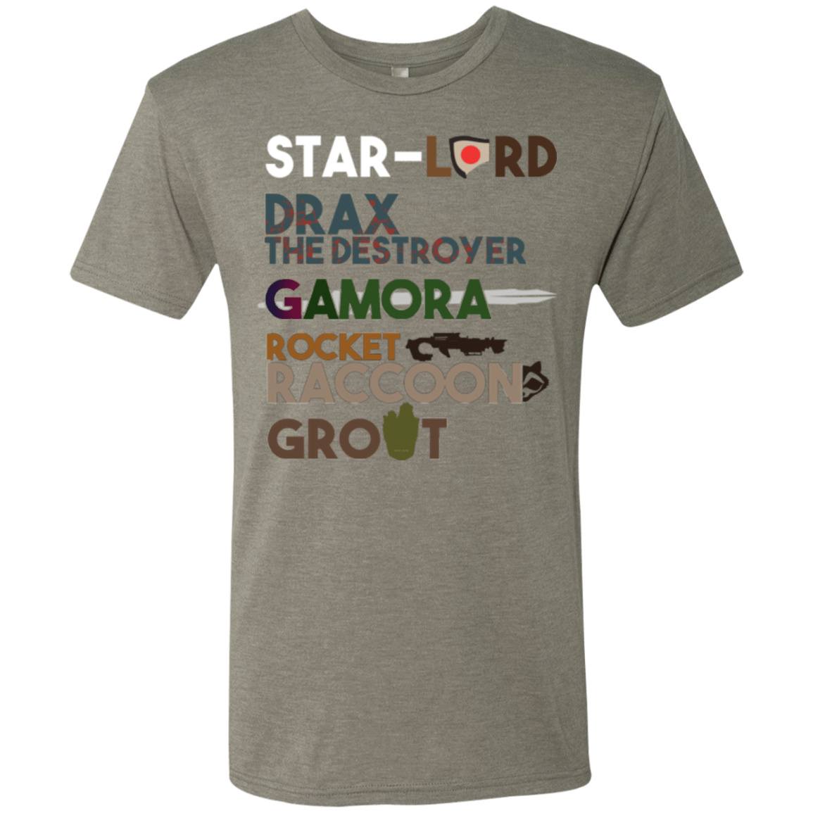 T-Shirts Venetian Grey / Small GOTG Hel Men's Triblend T-Shirt