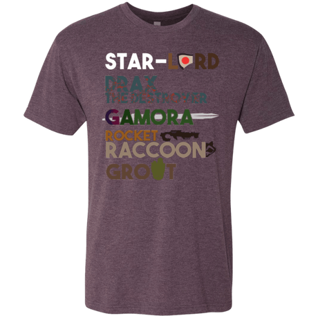 T-Shirts Vintage Purple / Small GOTG Hel Men's Triblend T-Shirt