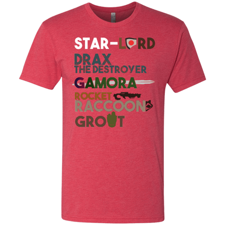 T-Shirts Vintage Red / Small GOTG Hel Men's Triblend T-Shirt