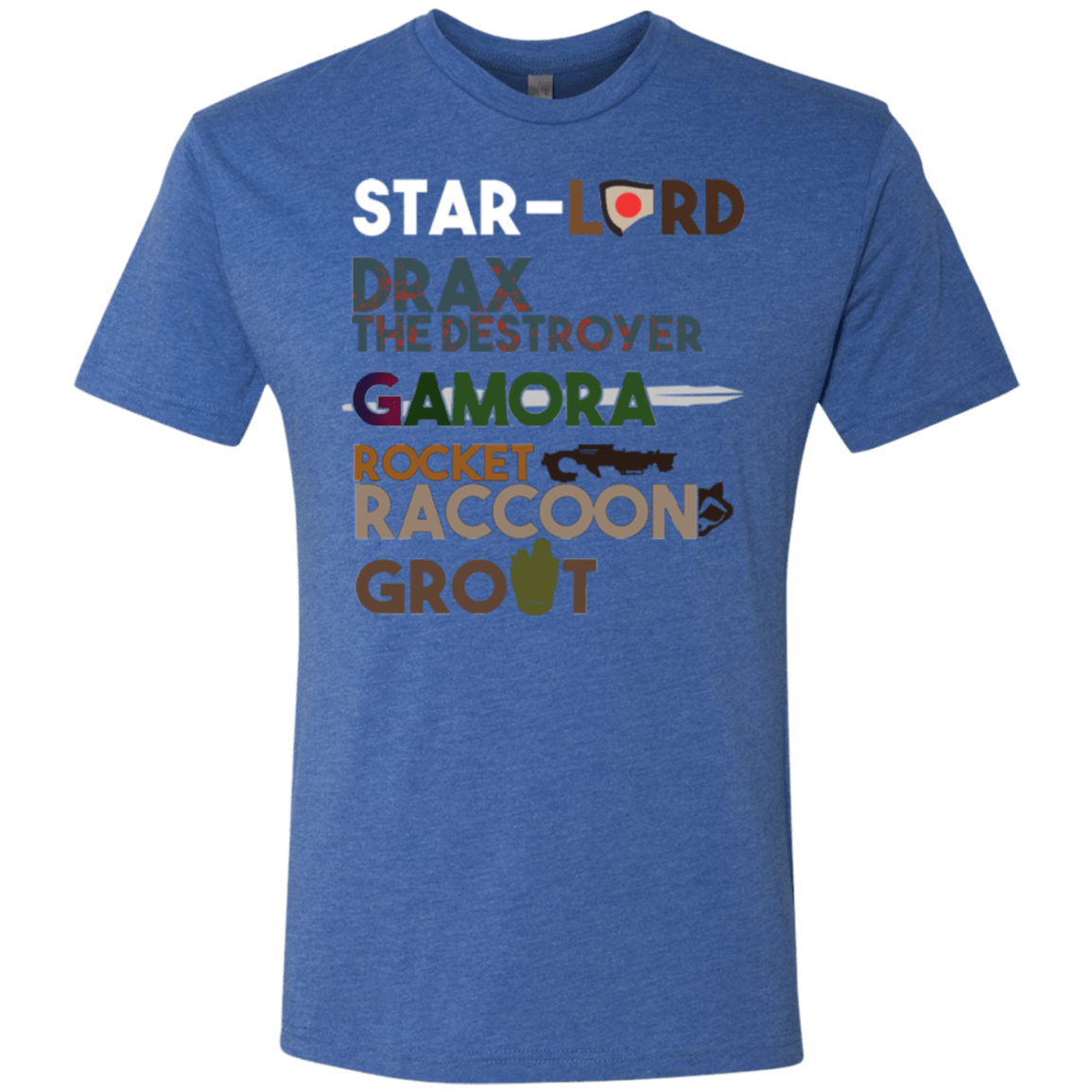 T-Shirts Vintage Royal / Small GOTG Hel Men's Triblend T-Shirt