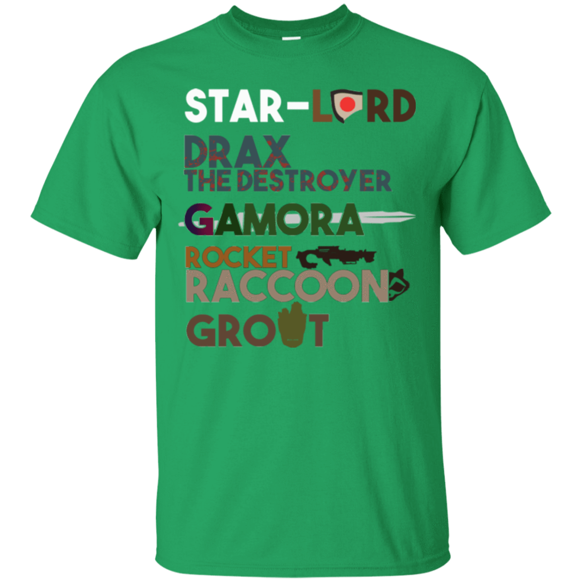 T-Shirts Irish Green / Small GOTG Hel T-Shirt