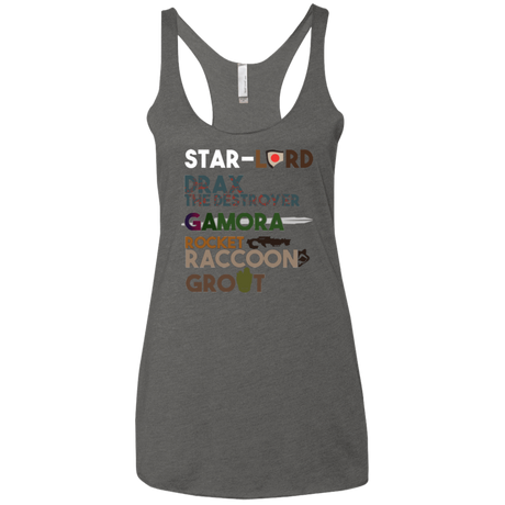 T-Shirts Premium Heather / X-Small GOTG Hel Women's Triblend Racerback Tank