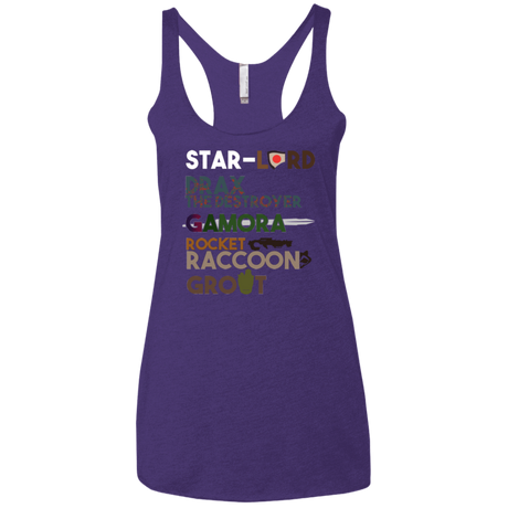 T-Shirts Purple / X-Small GOTG Hel Women's Triblend Racerback Tank