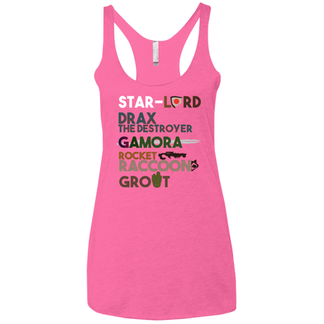 T-Shirts Vintage Pink / X-Small GOTG Hel Women's Triblend Racerback Tank