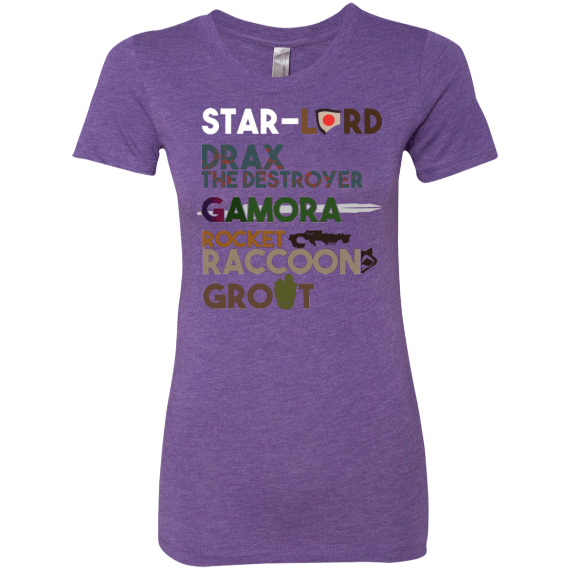 T-Shirts Purple Rush / Small GOTG Hel Women's Triblend T-Shirt