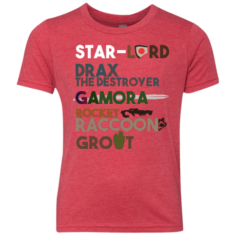T-Shirts Vintage Red / YXS GOTG Hel Youth Triblend T-Shirt