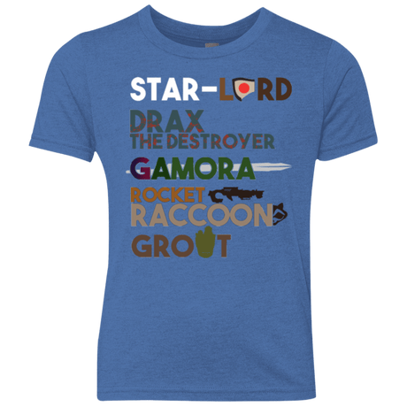 T-Shirts Vintage Royal / YXS GOTG Hel Youth Triblend T-Shirt