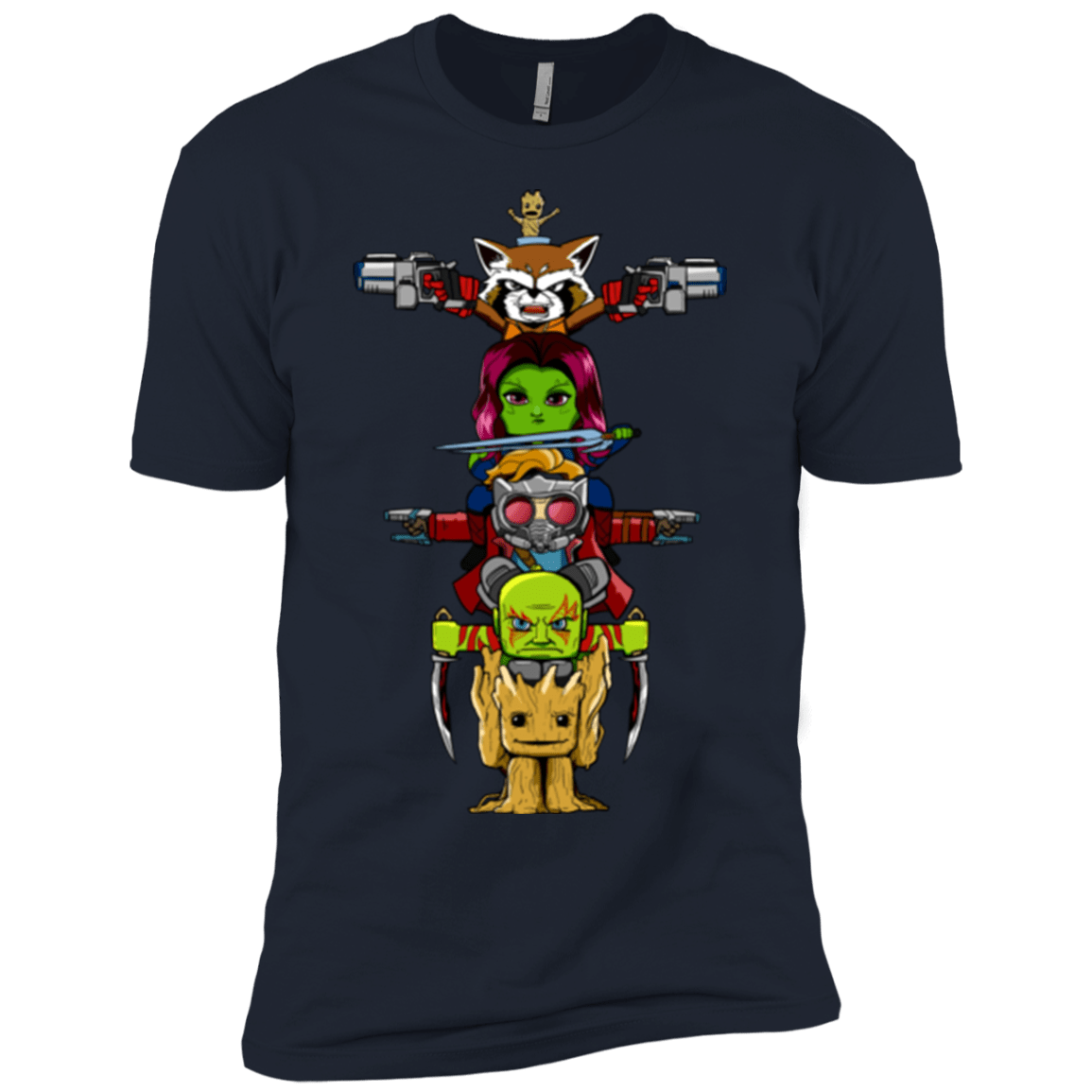 T-Shirts Midnight Navy / YXS GOTG Totem Boys Premium T-Shirt