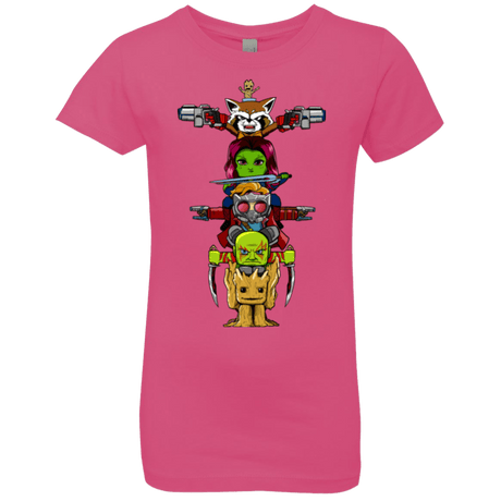 T-Shirts Hot Pink / YXS GOTG Totem Girls Premium T-Shirt