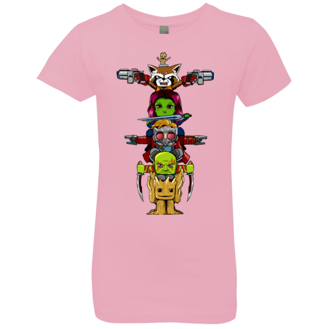 T-Shirts Light Pink / YXS GOTG Totem Girls Premium T-Shirt
