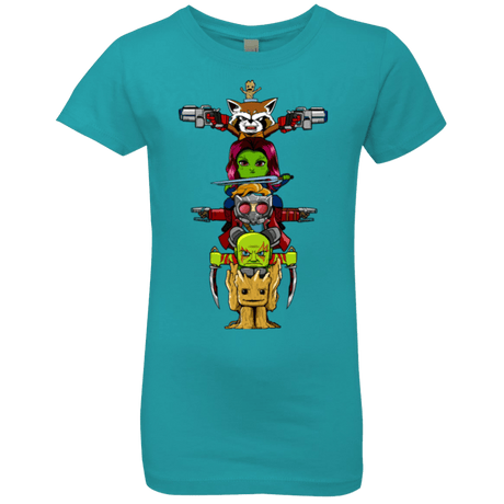 T-Shirts Tahiti Blue / YXS GOTG Totem Girls Premium T-Shirt