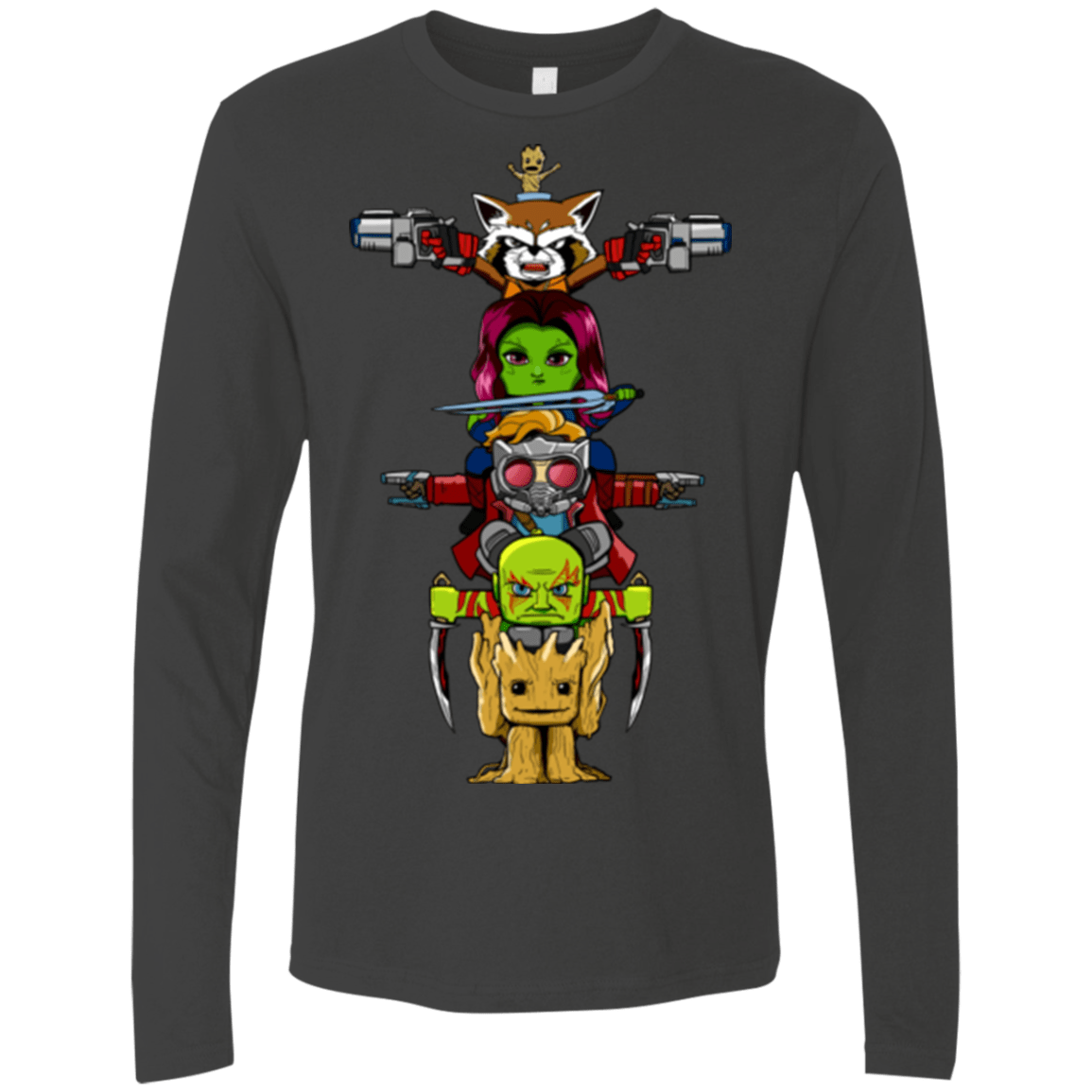 T-Shirts Heavy Metal / Small GOTG Totem Men's Premium Long Sleeve