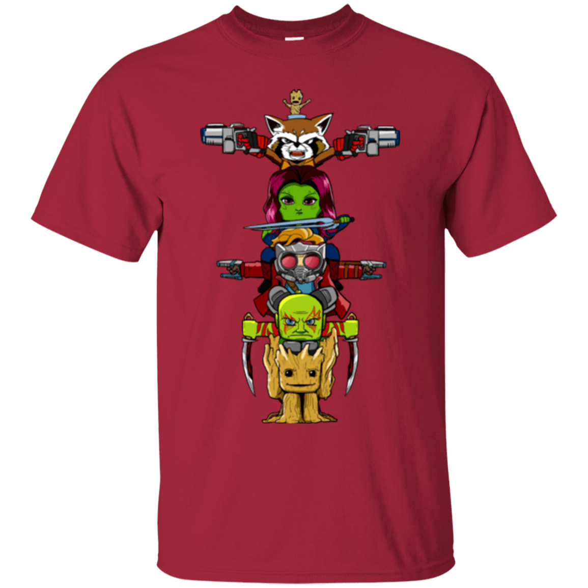T-Shirts Cardinal / Small GOTG Totem T-Shirt