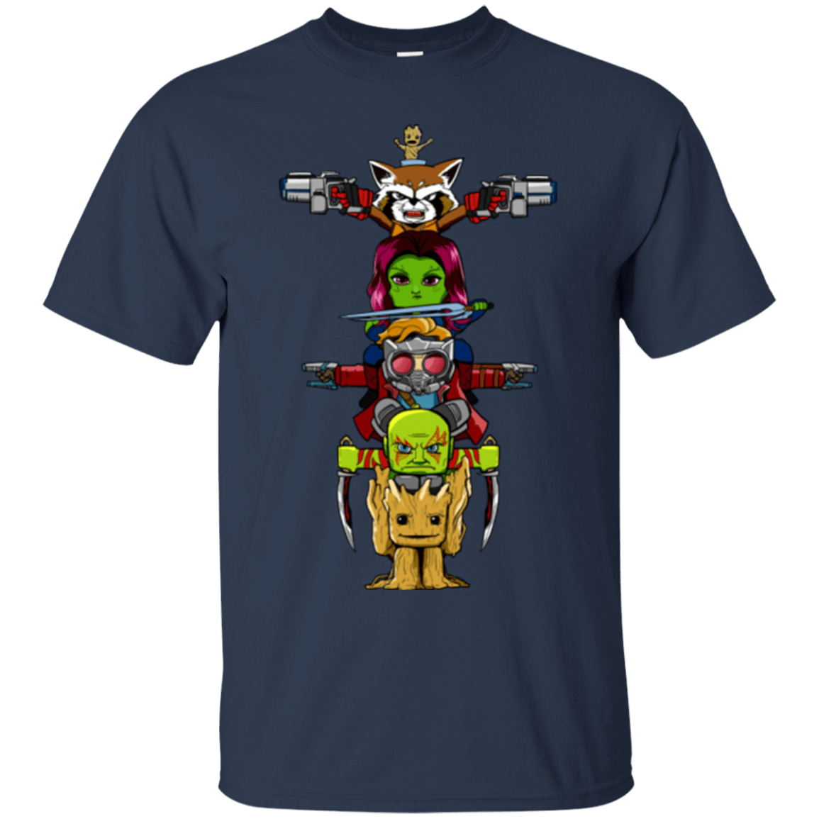 T-Shirts Navy / Small GOTG Totem T-Shirt