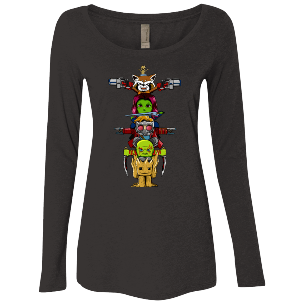 T-Shirts Vintage Black / Small GOTG Totem Women's Triblend Long Sleeve Shirt