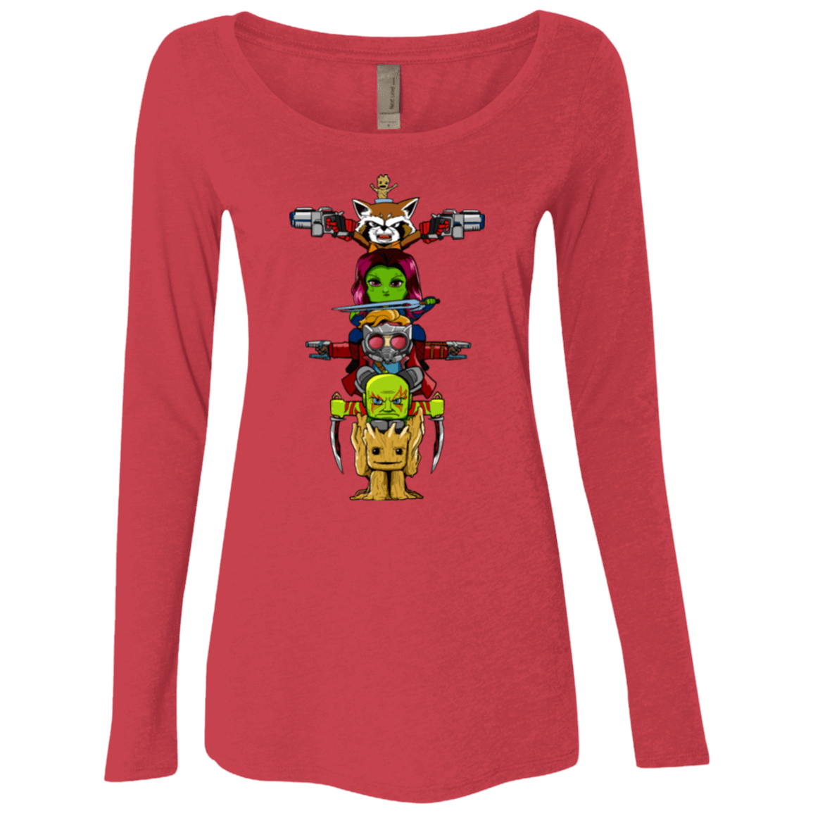 T-Shirts Vintage Red / Small GOTG Totem Women's Triblend Long Sleeve Shirt
