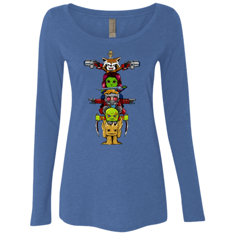 T-Shirts Vintage Royal / Small GOTG Totem Women's Triblend Long Sleeve Shirt