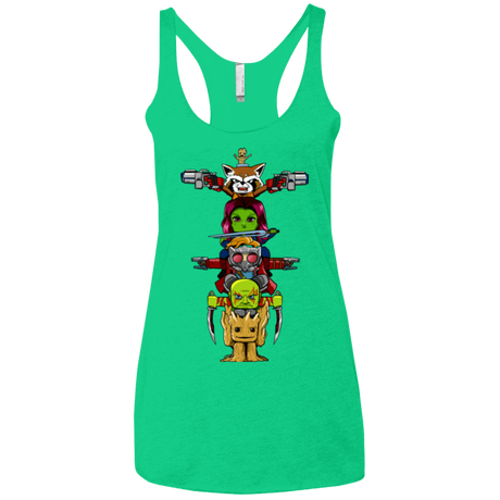 T-Shirts Envy / X-Small GOTG Totem Women's Triblend Racerback Tank
