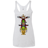 T-Shirts Heather White / X-Small GOTG Totem Women's Triblend Racerback Tank