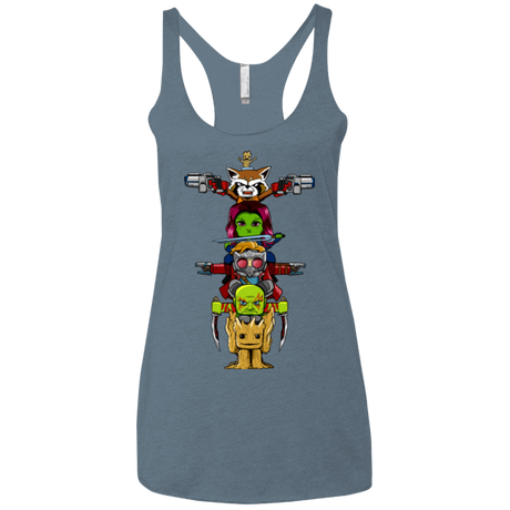 T-Shirts Indigo / X-Small GOTG Totem Women's Triblend Racerback Tank