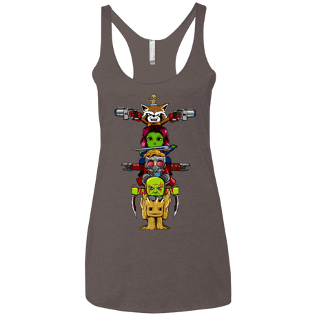 T-Shirts Macchiato / X-Small GOTG Totem Women's Triblend Racerback Tank
