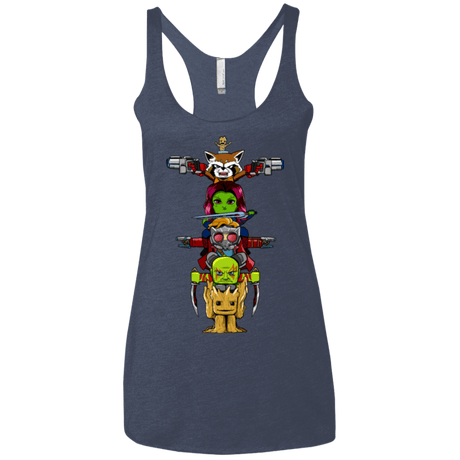 T-Shirts Vintage Navy / X-Small GOTG Totem Women's Triblend Racerback Tank
