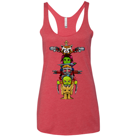 T-Shirts Vintage Red / X-Small GOTG Totem Women's Triblend Racerback Tank