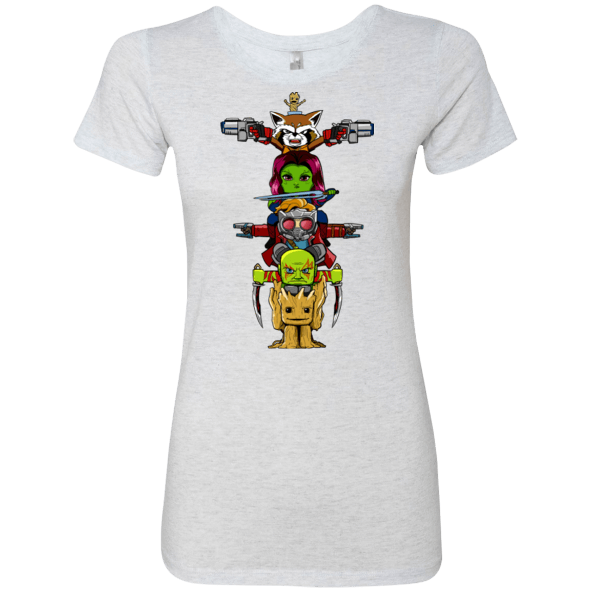 T-Shirts Heather White / Small GOTG Totem Women's Triblend T-Shirt