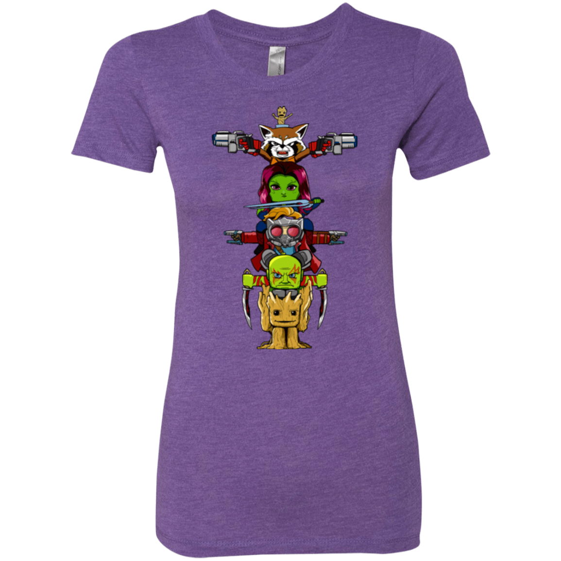 T-Shirts Purple Rush / Small GOTG Totem Women's Triblend T-Shirt