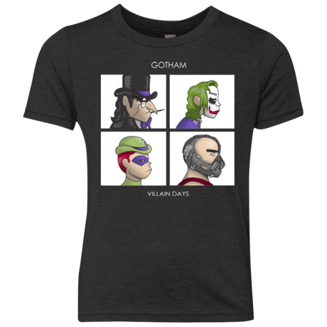 T-Shirts Vintage Black / YXS Gotham Days Youth Triblend T-Shirt