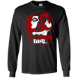 T-Shirts Black / S Gotham Girl H.Q Men's Long Sleeve T-Shirt