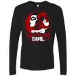 T-Shirts Black / S Gotham Girl H.Q Men's Premium Long Sleeve