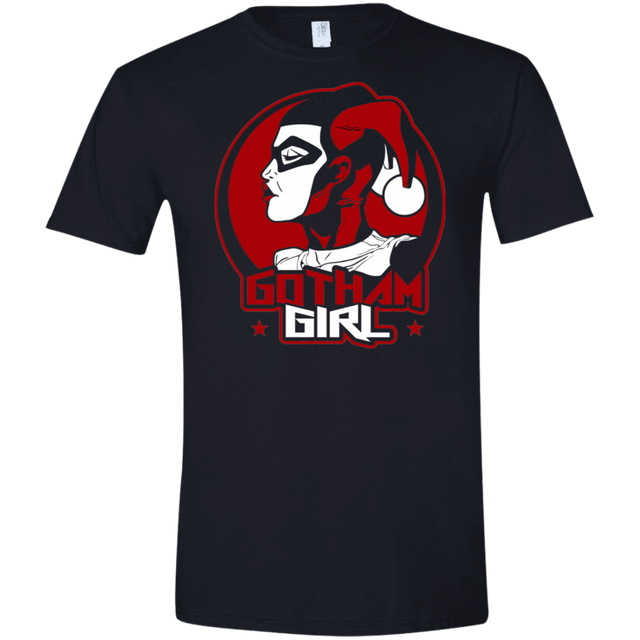 T-Shirts Black / X-Small Gotham Girl H.Q Men's Semi-Fitted Softstyle