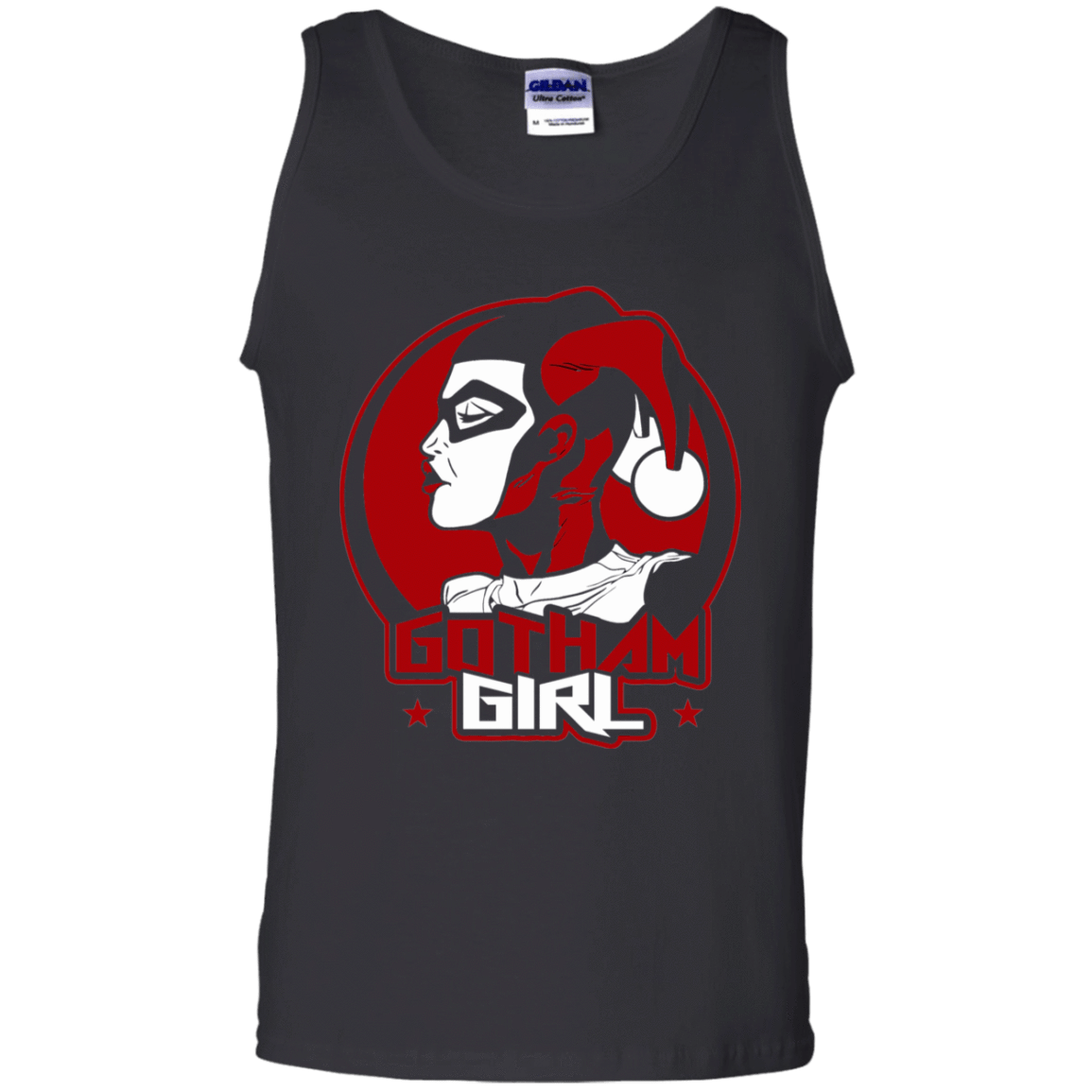 T-Shirts Black / S Gotham Girl H.Q Men's Tank Top