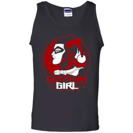 T-Shirts Black / S Gotham Girl H.Q Men's Tank Top