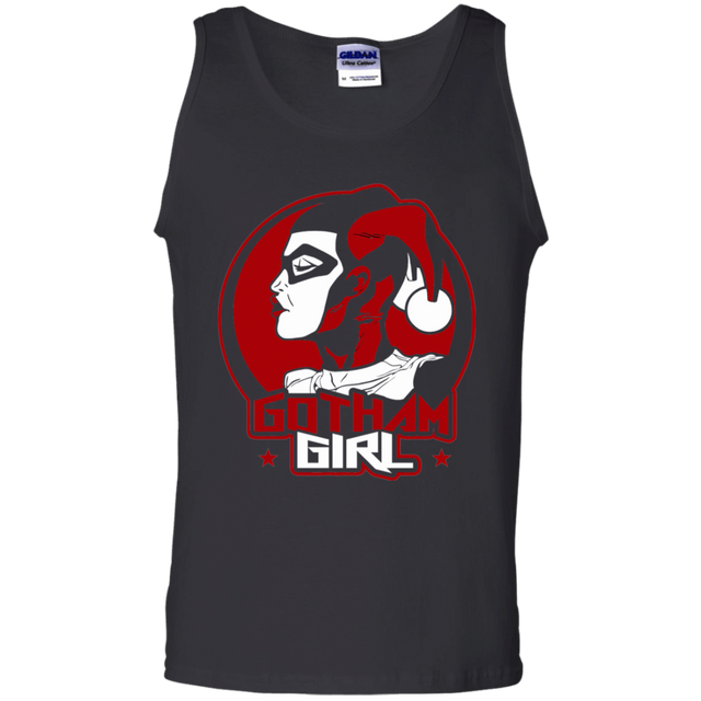 T-Shirts Black / S Gotham Girl H.Q Men's Tank Top