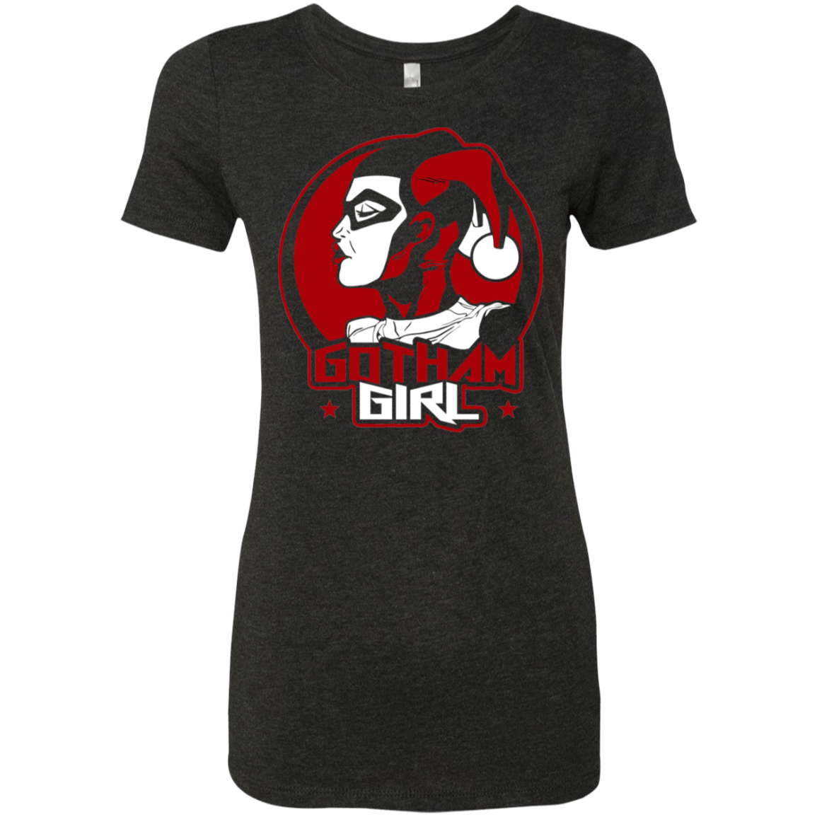 T-Shirts Vintage Black / S Gotham Girl H.Q Women's Triblend T-Shirt