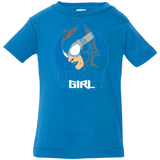 T-Shirts Cobalt / 6 Months Gotham Girl Infant Premium T-Shirt