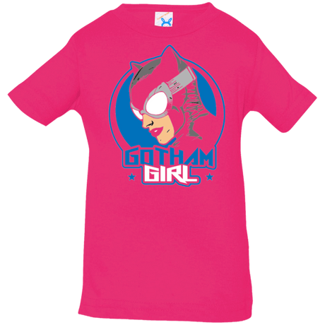T-Shirts Hot Pink / 6 Months Gotham Girl Infant Premium T-Shirt