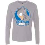 T-Shirts Heather Grey / Small Gotham Girl Men's Premium Long Sleeve