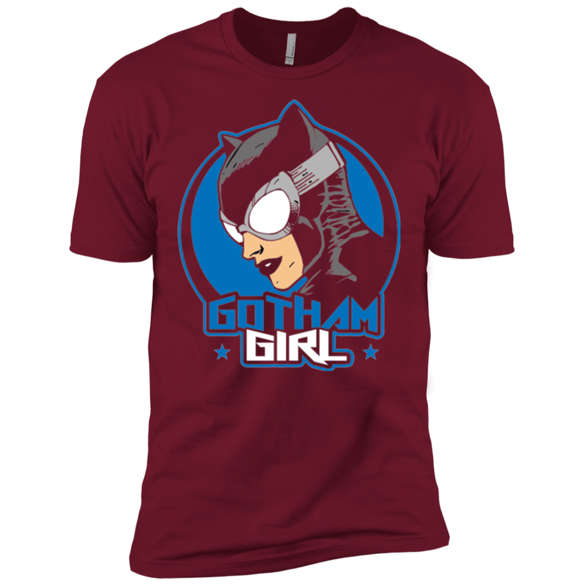 T-Shirts Cardinal / X-Small Gotham Girl Men's Premium T-Shirt