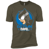 T-Shirts Military Green / X-Small Gotham Girl Men's Premium T-Shirt