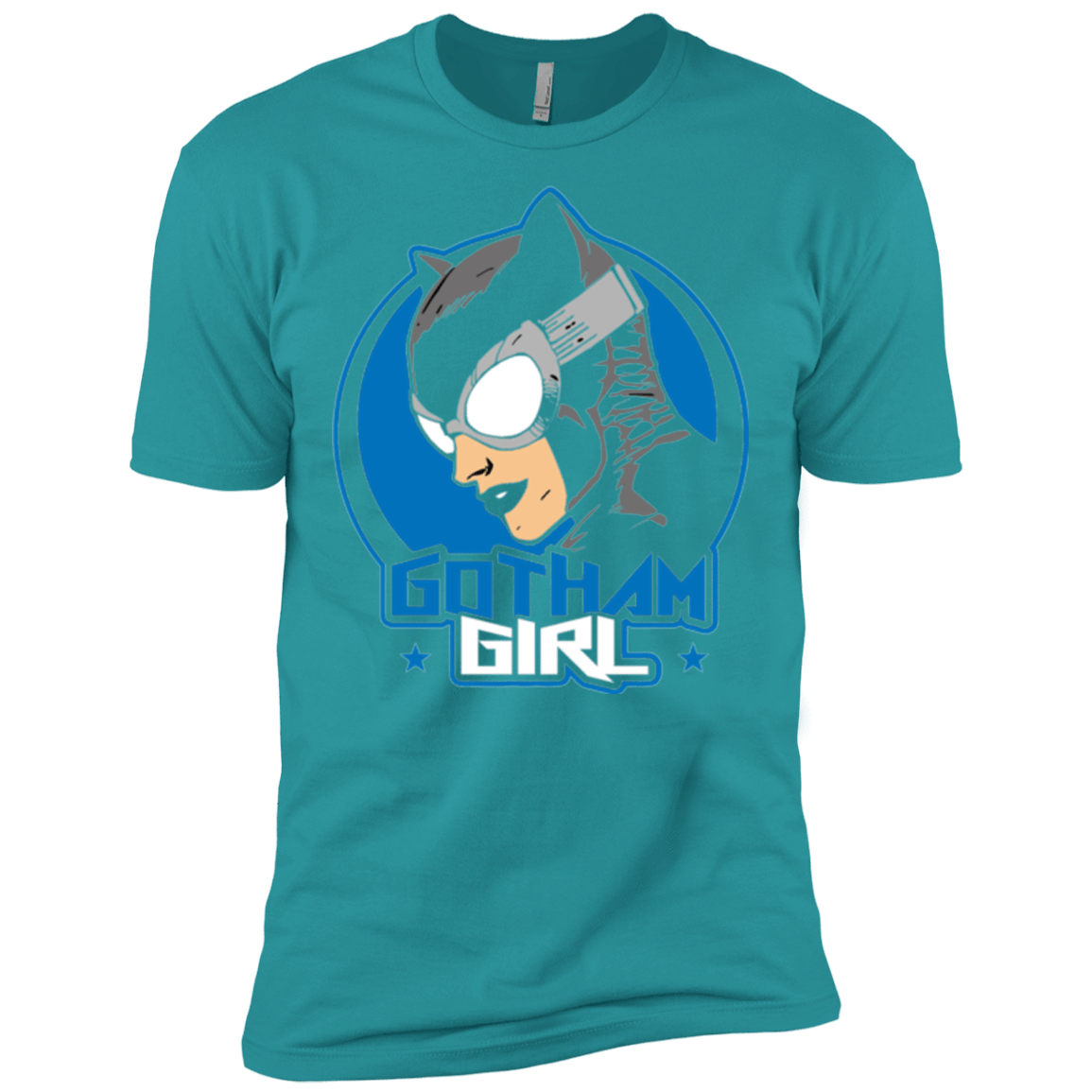 T-Shirts Tahiti Blue / X-Small Gotham Girl Men's Premium T-Shirt