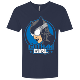 T-Shirts Midnight Navy / X-Small Gotham Girl Men's Premium V-Neck