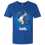 T-Shirts Royal / X-Small Gotham Girl Men's Premium V-Neck
