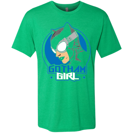 T-Shirts Envy / Small Gotham Girl Men's Triblend T-Shirt